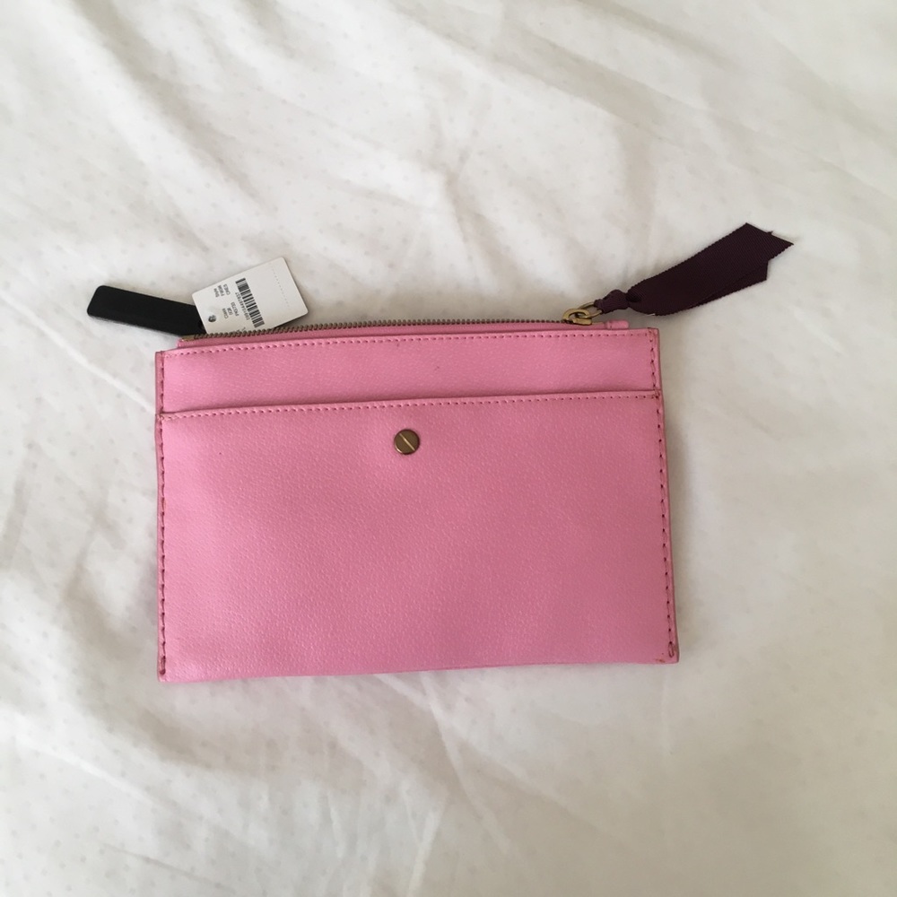 J Crew Leather Pouch